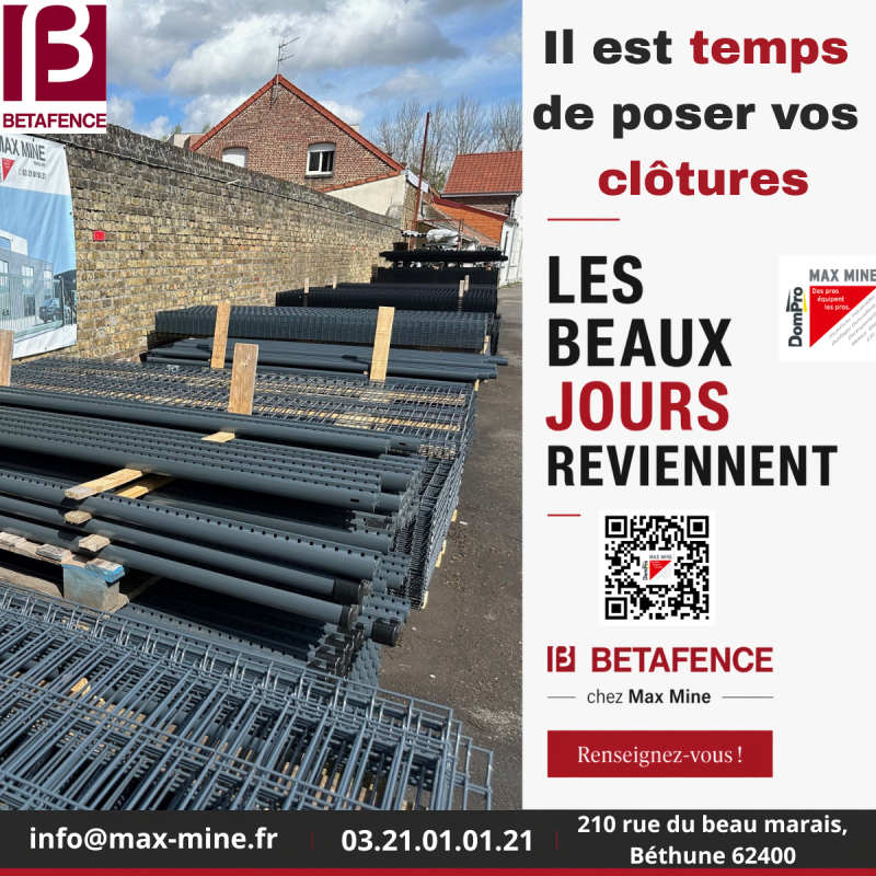 Grillage rigide Béthune : préparez votre clôture